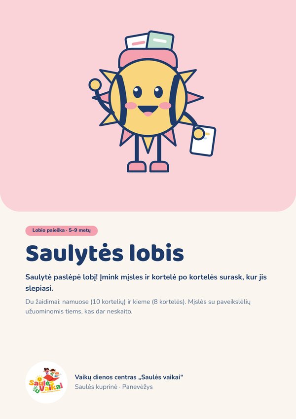 „Saulytės lobis“ viršelis